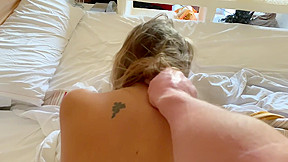 100% Real Sex: Fucking my wife’s wet and tight pussy in our hotel room (4K)