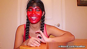 13 Week Pregnant Heather Deep Do Devil Face Fuck Cum Deep In Throat And Swallow For Fan Jack