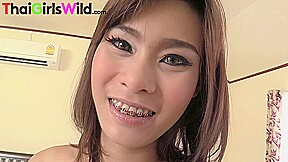 Adorable Thai teen is obsessed with my American cock