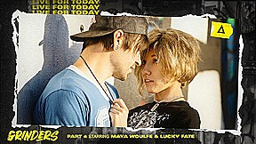 ADULT TIME – GRINDERS Lucky Fate Stuffs Maya Woulfe’s Perfect Pussy With His Big Dick! – PART 4