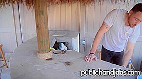 Anya Ivys Dirty Secret A Poolside Handjob – Public Handjobs