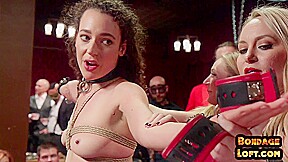 BDSM submissive MILFS enjoy public IR anal sex and e shocks