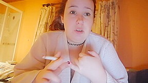 Bed Day with Cute BBW – Cumming Hard Twice