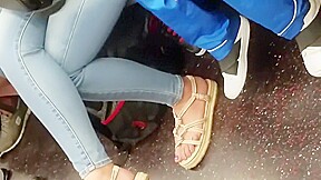 Candid puerto rican milf feet