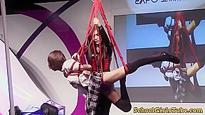 Enjoy Asian Lesbian Bondage Hot Femdom Porn Video