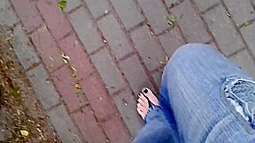 Exotic homemade Polish, Foot Fetish adult clip