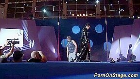 Extreme Fetish Porn on Public Stage