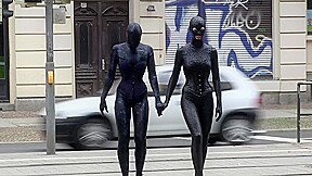 Fullbody Spandex In The City – Watch4Fetish