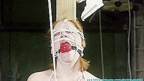 Heavy Ropes And Breast Bondage