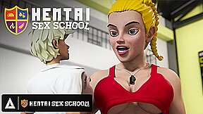 HENTAI SEX UNIVERSITY – Hentai Student Eats Out His Teacher’s Perfect Pussy Until She Orgasms!
