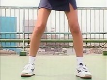 Horny Japanese chick Kaede Matsushima in Crazy Changing Room, Sports JAV movie