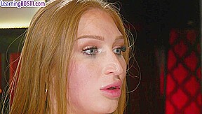 IR BDSM bigass redhead MILF DP 3some banged after squirting