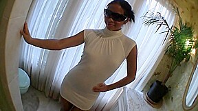 Jasmine – fill all my holes asian ride dildo blowjob