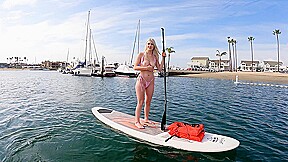 Jazlyn Ray sucks and fucks dick on a paddle board date – BangRealTeens