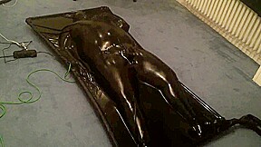 Latex Vacuum Bed Self Bondage