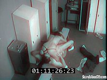 Locker room fuck between fit slut and jock