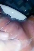my Pinay girl rubs her pussy to tease me