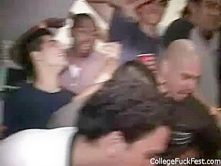 Naughty college slut is watched getting fucked