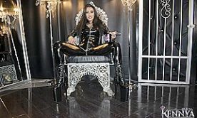Perfect session! – Mistress Kennya Smoking Solo