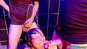 Piss Soaked Whore Slammed