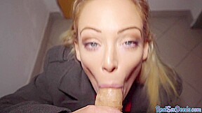 Pulled aussie babe publicly pickedup before outdoor blowjob