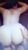 Short hair doggy style with sexy pussy farts