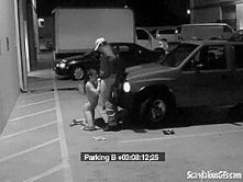 Slut blows security guard to get out of fine