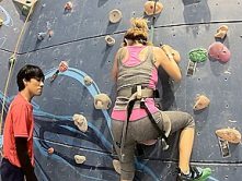 Thai climber girlfriend was not very good at it but she was better at sex