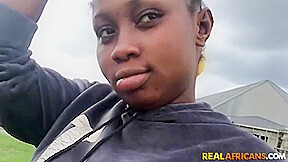 Thick Busty Nigerian College Student Meets Fboy After Class!