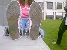 Turkish College Student Shows Her Feet & Talks About them