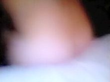 Turkish girl is talking with phone and sucs a cock same time