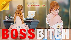 VRHUSH Redhead Lauren Phillips wants an anal creampie