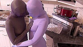 Zentai Fun In The Kitchen – Watch4Fetish