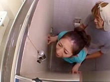 A Surprise Doggy Style Toilet Fuck