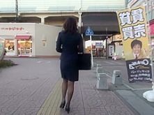 Amazing Japanese chick in Incredible Public, HD JAV video