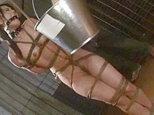 Asian cunt Suzu Wakana gets bondage tortured and whipped like a whore