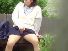 Asian rubs and urinates