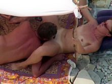 BeachHunters Sex 18887-19032 (Hot Nudist Couples spy cam at the beach)