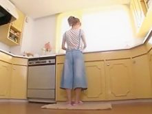 Best Japanese girl Rina Kato in Amazing Facial, Kitchen JAV scene