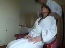 Best Japanese model Haruki Sato in Hottest Stockings/Pansuto, Close-up JAV movie