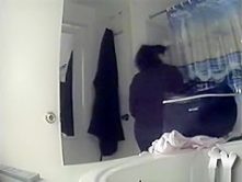 Big tits latina before and after bath