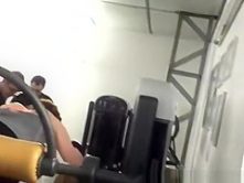 Black see through gym leggings