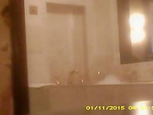 British mature wife gets in bath