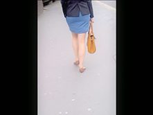 Candid legs