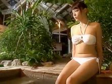 Cleanman fucks bikini girls in a public swimming pool AP-147 part.2