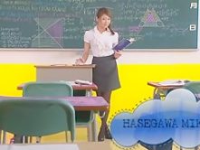 Crazy Japanese model Miku Hasegawa in Fabulous Fingering, Cougar JAV clip