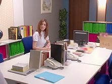Crazy Japanese slut Rola Takizawa in Amazing secretary, masturbation JAV scene