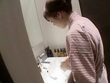 Crazy Japanese whore in Amazing Shower, Solo Female JAV scene