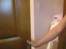 Crazy Japanese whore Minami Ooshima in Amazing Showers, Blowjob/Fera JAV clip