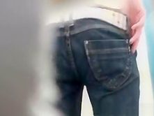 Cutie caught peeing